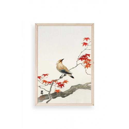 Floral Eclectic Ahşap Çerçeveli Tablo 50 x 70