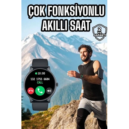 Fonksiyonel Akıllı Saat Nfc Uyumlu Amoled Ekran İle
