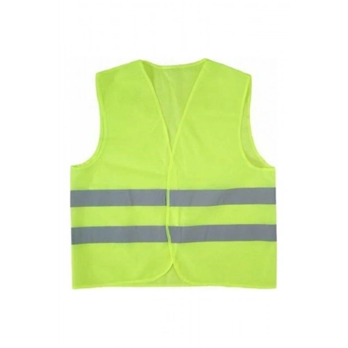 FOSFORLU YEŞİL SARI İKAZ YELEK (5365)