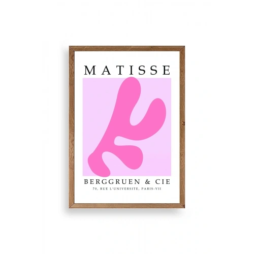 Fransız Ahşap Çerçeveli Tablo 17 x 23