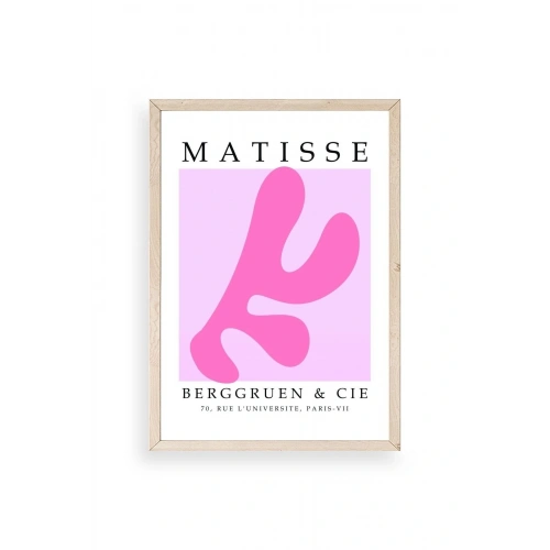 Fransız Ahşap Çerçeveli Tablo 50 x 70