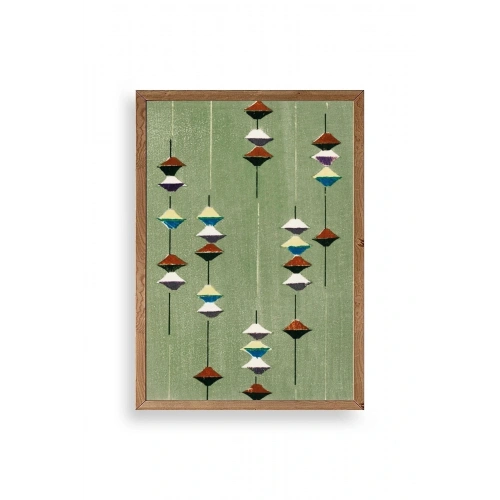 Furuya Korin Ahşap Çerçeveli Tablo 23 x 30