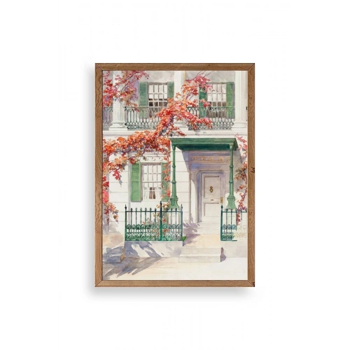 Gilbert Sackerman Ahşap Çerçeveli Tablo 17 x 23