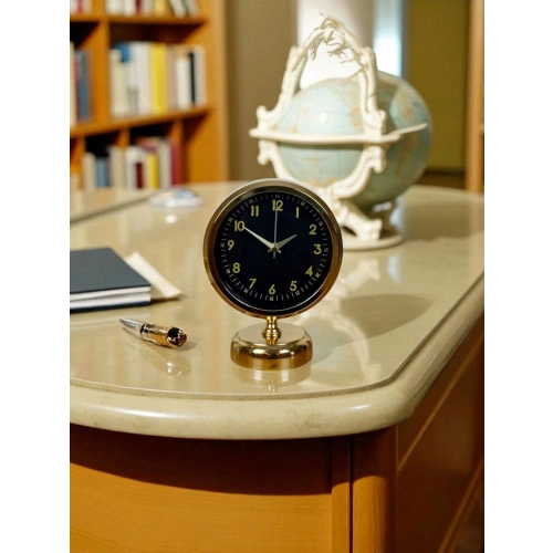 Gold Harmony 25 x 20 Gold Metal Masa Saati