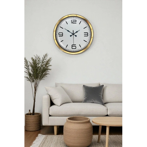Zentime 40 Cm Gold Luxury Wall Clock