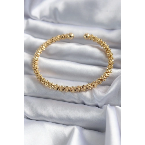 Gold Renk Kadın Bileklik Çelik 1 Adet