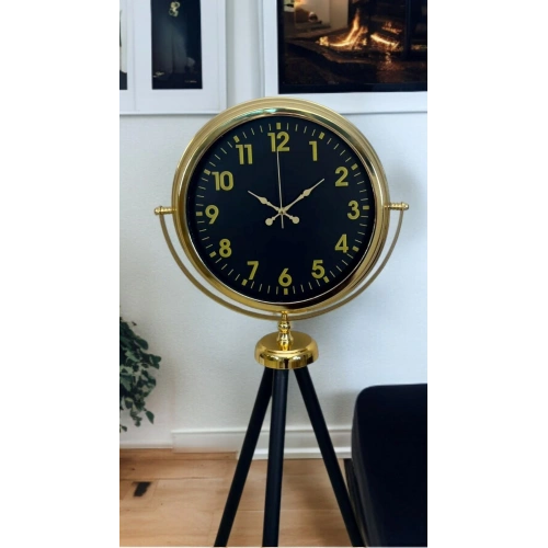 Gold Standart Tripod Ayaklı Saat