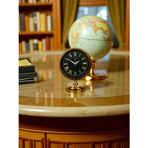 Golden Grace 25 x 20 Gold Metal Masa Saati