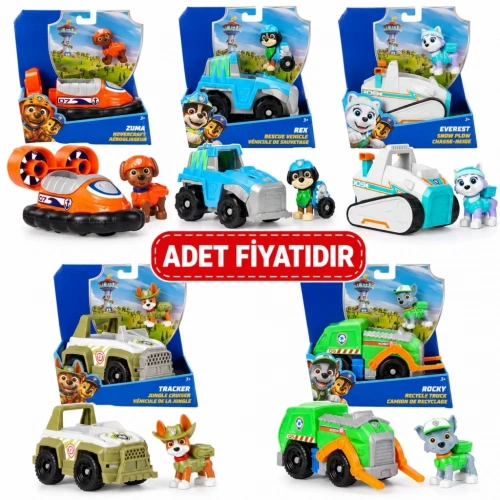 Görev Aracı Figürü 1 Adet Eğlenceli Tasarım