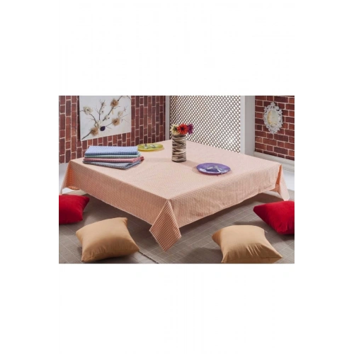 Gözde 170x170 cm. Zephyr Pattern Triple Tablecloth / Table Cover