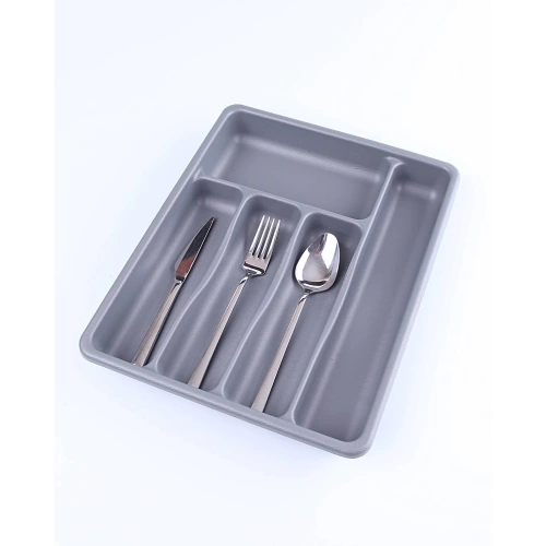GRİ - 5 BÖLMELİ ÇEKMECE İÇİ KAŞIKLIK 36x29x5cm (5365)