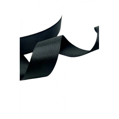 Grogren Kurdele 3 Cm 10 Metre  Siyah