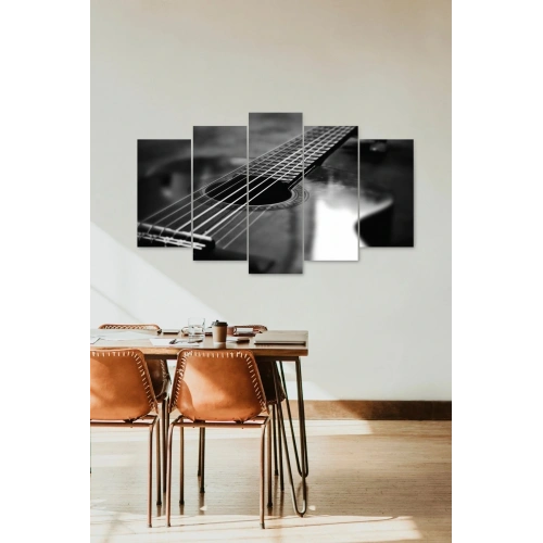 Guitar 5 Parçalı Mdf Tablo 60 x 100