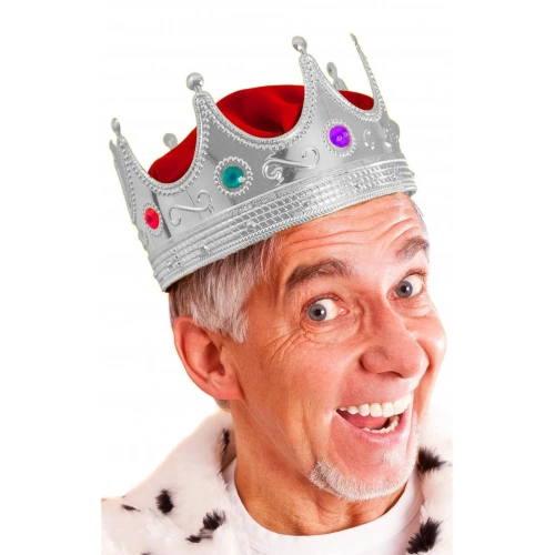 Silver King Crown Adult-Child Friendly