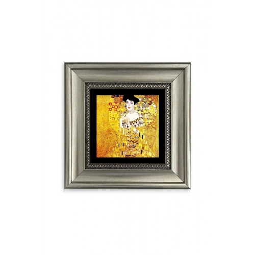Gustav Klimpt Çerçeveli Taş Tablo 20 cm