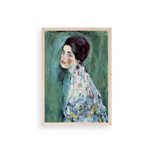 Gustav Klimt Ahşap Çerçeveli Tablo 17 x 23