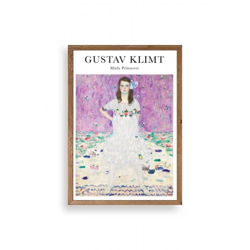 Gustav Klimt Ahşap Çerçeveli Tablo 30 x 42