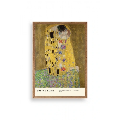 Gustav Klimt Ahşap Çerçeveli Tablo 50 x 70