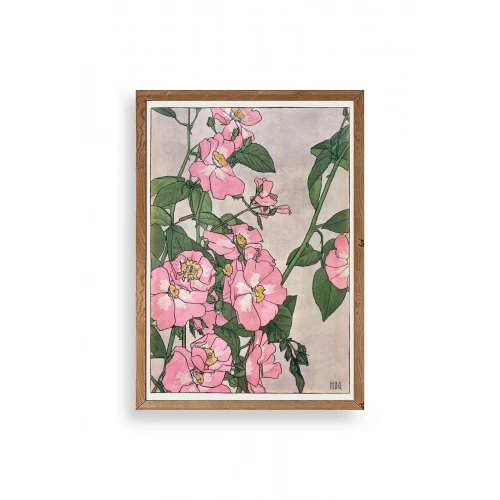 H. B. O. Ahşap Çerçeveli Tablo 30 x 42