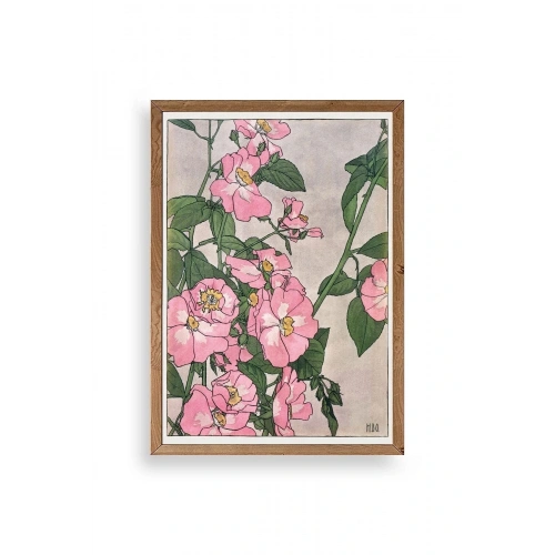 H. B. O. Ahşap Çerçeveli Tablo 30 x 42