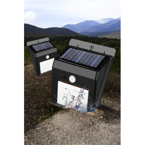 Hareket Sensörlü Solar Lamba 3 Metre Algılama Bahçe Avlu
