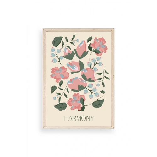 Harmony Ahşap Çerçeveli Tablo 50 x 70