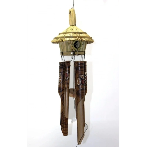 Hasır Kuş Yuvalı Bambu Çan No:21