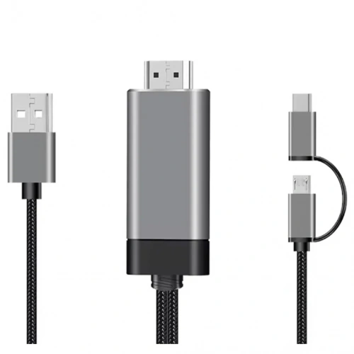 Hdmı Ve Vga Çıkışlı 3ü 1 Arada Usb Görüntü Aktarıcı