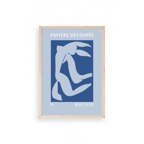 Henri Matisse Ahşap Çerçeveli Tablo 23 x 30