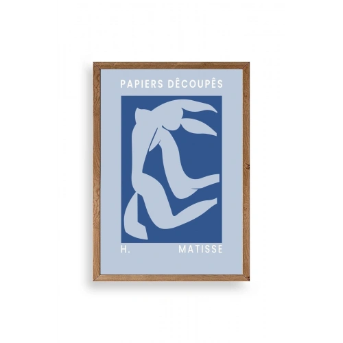 Henri Matisse Ahşap Çerçeveli Tablo 23 x 30