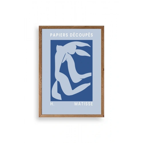 Henri Matisse Ahşap Çerçeveli Tablo 23 x 30