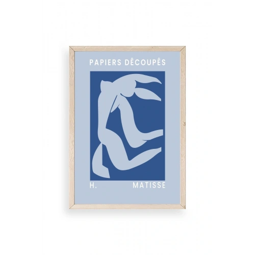 Henri Matisse Ahşap Çerçeveli Tablo 30 x 42