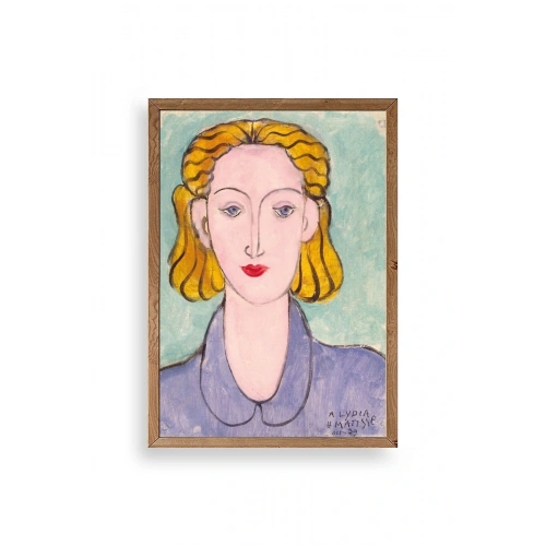 Henri Matisse Ahşap Çerçeveli Tablo 50 x 70