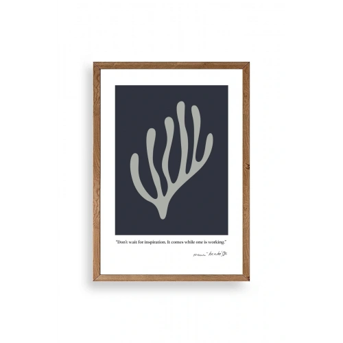 Henri Matisse Ahşap Çerçeveli Tablo 50 x 70