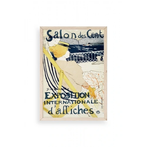 Henri Toulouse-Lautrec Ahşap Çerçeveli Tablo 23 x 30