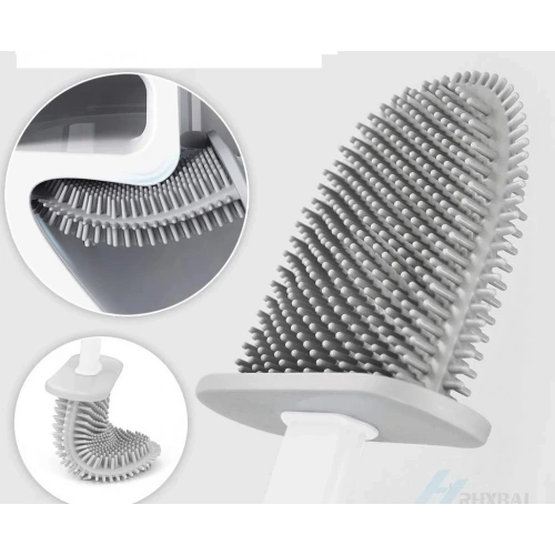 Hijyenik Klozet Temizleme Silikonu Esnek Fırça (5365)