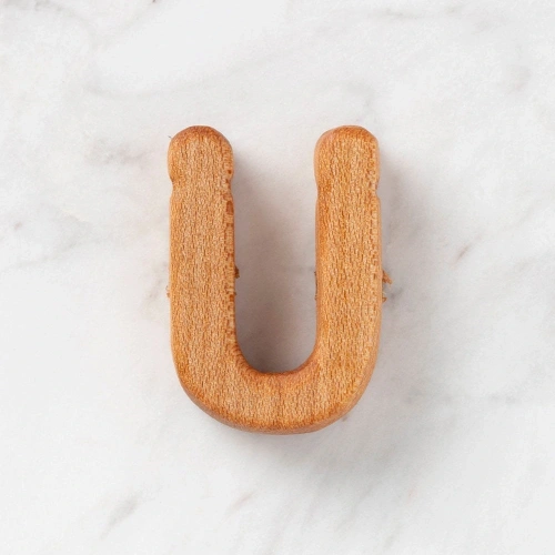 Hobi Baby Organik Ahşap Harf - Ü