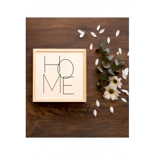 Home Tabela Ahşap Çerçeve 30 x 30
