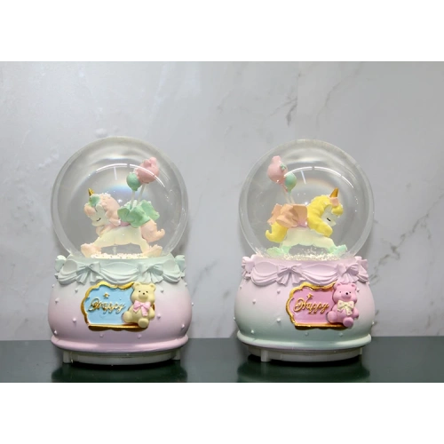 Lighted Musical Snow Globe Medium Size