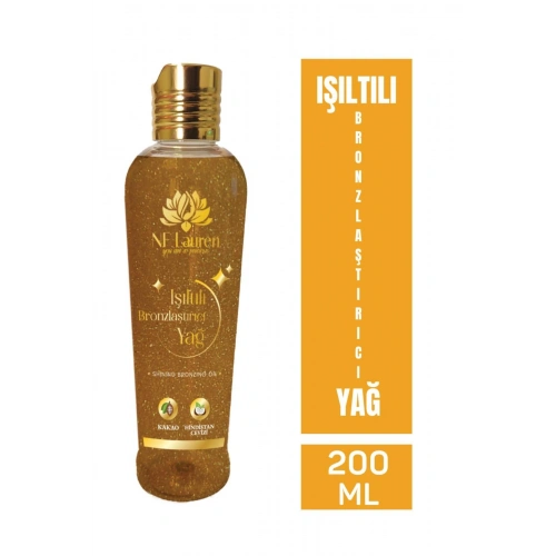 IŞILTILI BRONZLAŞTIRICI YAĞ 200 ML