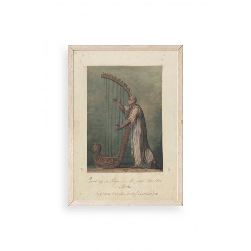 James Bruce Ahşap Çerçeveli Tablo 50 x 70