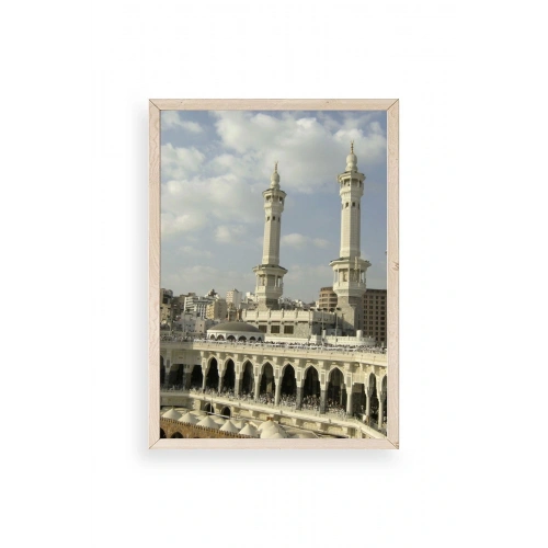 Kabe Camii Ahşap Çerçeveli Tablo 23 x 30