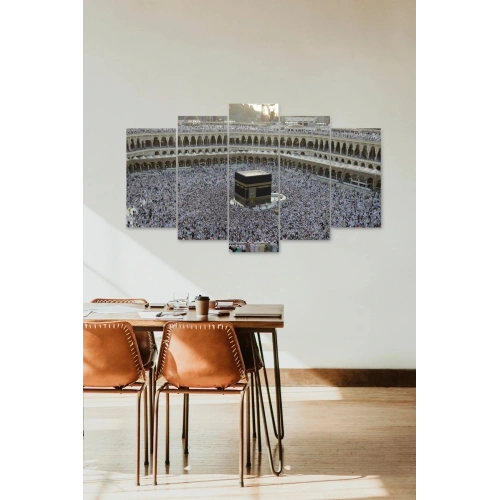 Kabe Manzara 5 Parçalı Mdf Tablo 60 x 100