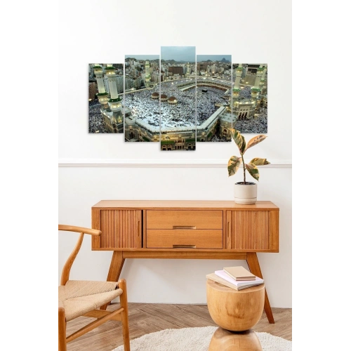 Kabe Manzarası 5 Parçalı Mdf Tablo 60 x 100