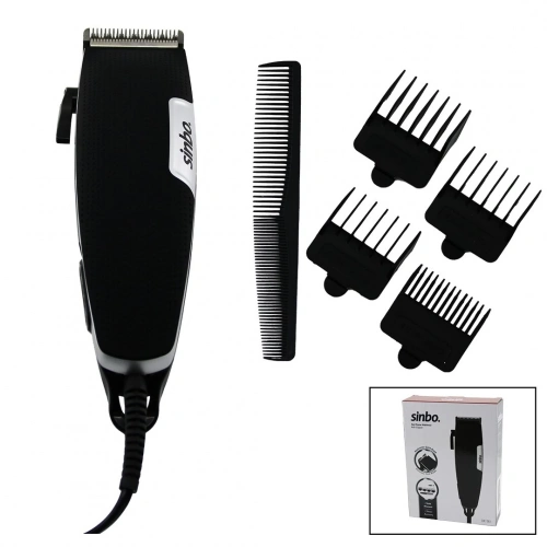 KABLOLU FİŞLİ  SAÇ SAKAL KESME TRAŞ MAKİNESİ  KOLLU TARAK AYARI  SHC-1901 (5365)