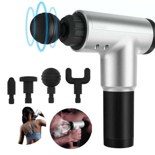 Kablosuz Adaptörlü Masaj Tabancası – Şarjlı Masaj Tabancası KH-320 (5365)