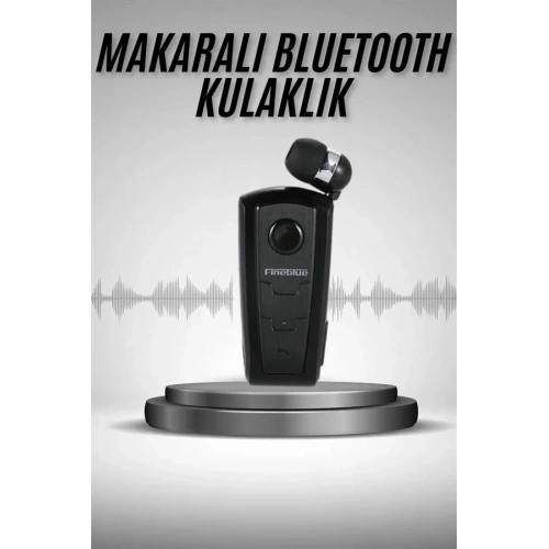 Kablosuz Makaralı Bluetooth Kulaklık Yaka Kulaklığı
