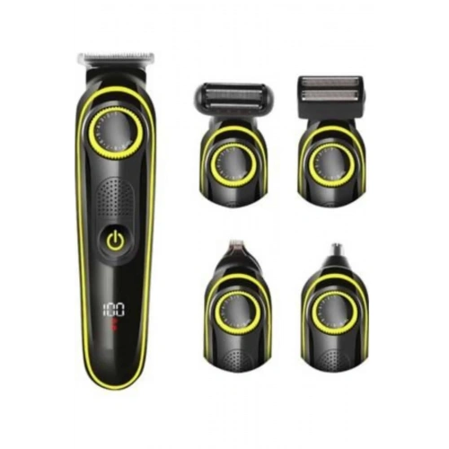 Kablosuz Tıraş Makinesi 5 Başlıklı Micro-b Usb Şarjlı