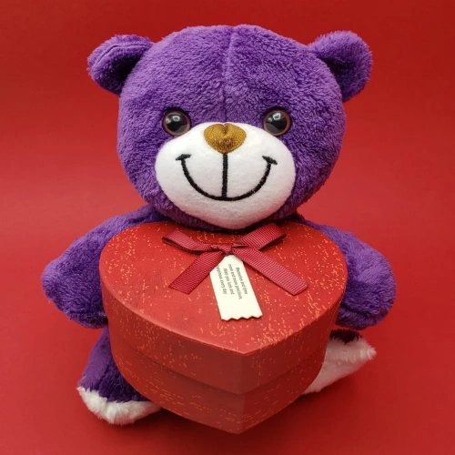Kalp Peluş 25 Cm Hediye Kutusu (sevimli Model)