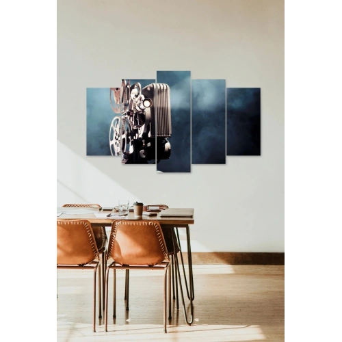 Kamera Manzarası 5 Parçalı Mdf Tablo 60 x 100